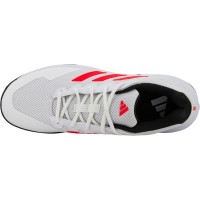 Adidas GameCourt 2 Bianco Rosso Nero Scarpe da ginnastica  Offerta + Economico
