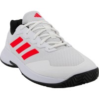 Adidas GameCourt 2 Bianco Rosso Nero Scarpe da ginnastica  Offerta + Economico