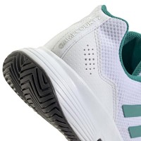 Adidas GameCourt 2 Bianco Verde Nero Sneakers  Offerta + Economico