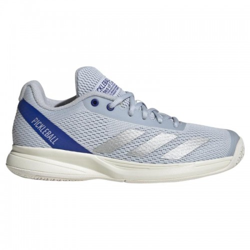 Adidas Pickleball Courtflash Blu Argento Sneakers Donna