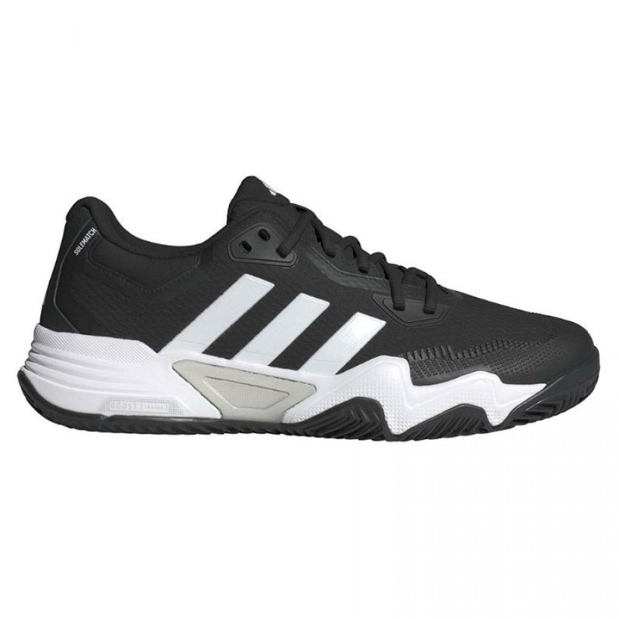 Adidas Solematch Control 2 Scarpe da ginnastica nere bianche - TERRA BATTUTA  Offerta + Economico