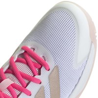 Adidas Ubersonic Bianco Argento Rosa Junior Sneakers