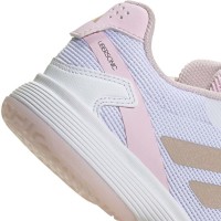 Adidas Ubersonic Bianco Argento Rosa Junior Sneakers