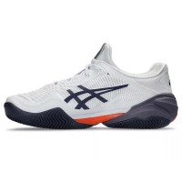 Sneakers Asics Court FF 3 Clay Bianco Grigio Arancio  Offerta + Economico