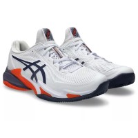Sneakers Asics Court FF 3 Clay Bianco Grigio Arancio  Offerta + Economico
