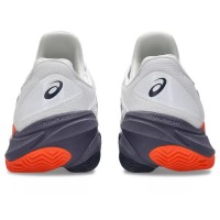 Sneakers Asics Court FF 3 Clay Bianco Grigio Arancio  Offerta + Economico