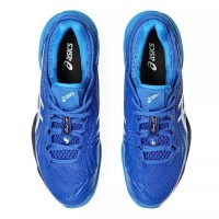 Sneakers Asics Court FF 3 Novak Blu Argilla Nero Argento  Offerta + Economico