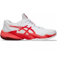 Scarpe da ginnastica Asics Court FF 3 Novak Clay Bianco Rosso  Offerta + Economico