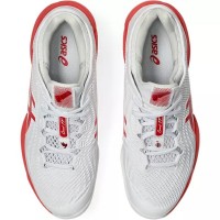 Scarpe da ginnastica Asics Court FF 3 Novak Clay Bianco Rosso  Offerta + Economico