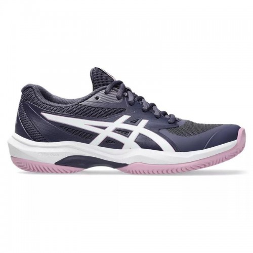 Sneakers Asics Game FF Clay Blu Indaco Bianco Donna