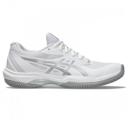 Sneakers Asics Game FF Clay Bianco Argento Donna