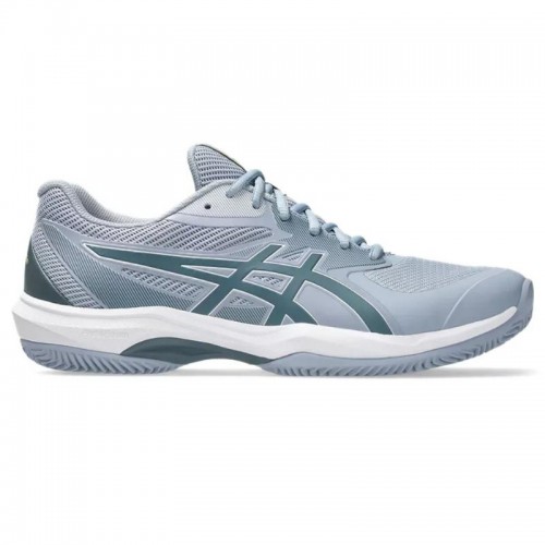 Asics Game FF Clay Grigio Blu Verde Scarpe Acciaio, Scarpe Scarpe Acciaiole