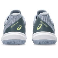 Asics Game FF Clay Grigio Blu Verde Scarpe Acciaio, Scarpe Scarpe Acciaiole