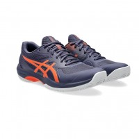 Scarpe da ginnastica Asics Game FF Clay Indigo Blu Arancio