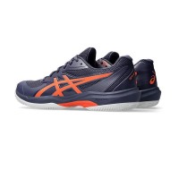 Scarpe da ginnastica Asics Game FF Clay Indigo Blu Arancio