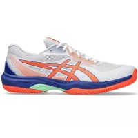 Scarpe da ginnastica Asics Game FF Padel White Coral  Offerta + Economico
