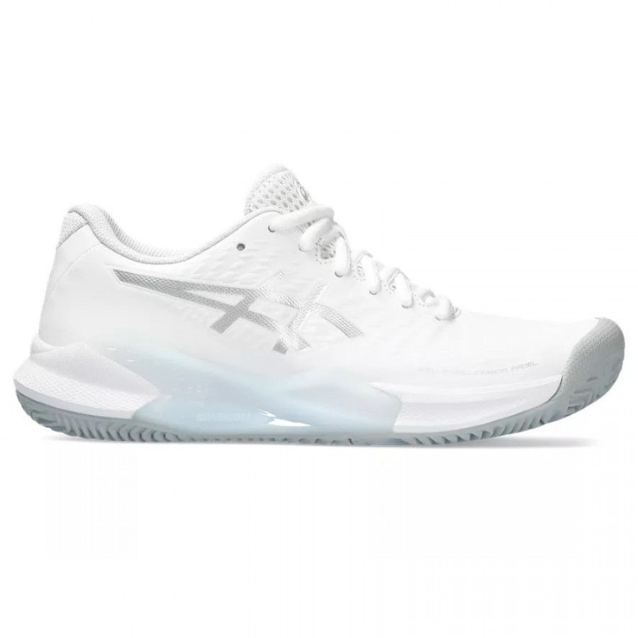Sneakers Asics Gel Challenger 14 Padel Bianco Argento Donna  Offerta + Economico