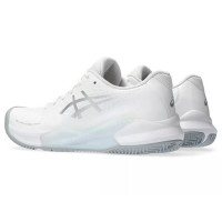 Sneakers Asics Gel Challenger 14 Padel Bianco Argento Donna  Offerta + Economico