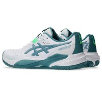 Asics Gel Challenger 15 Padel White Pine Green Sneakers