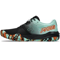 Scarpe da ginnastica Asics Gel Challenger 15 Padel nere verde chiaro