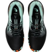 Scarpe da ginnastica Asics Gel Challenger 15 Padel nere verde chiaro
