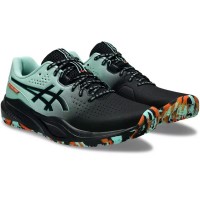Scarpe da ginnastica Asics Gel Challenger 15 Padel nere verde chiaro