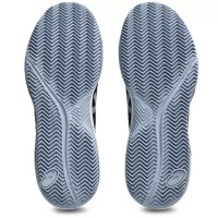 Asics Gel Dedicate 8 scarpe Clay Black grigia blu