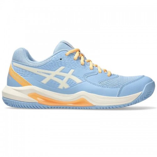 Scarpe Asics Gel Dedicate 8 Padel Blue Stone Cream Donna