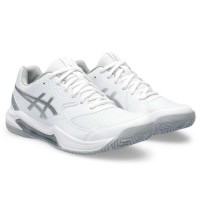 Sneakers Asics Gel Dedicate 8 Padel Bianco Grigio Donna  Offerta + Economico