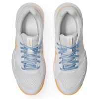 Sneakers Asics Gel Dedicate 8 Padel Bianco Arancione Donna  Offerta + Economico