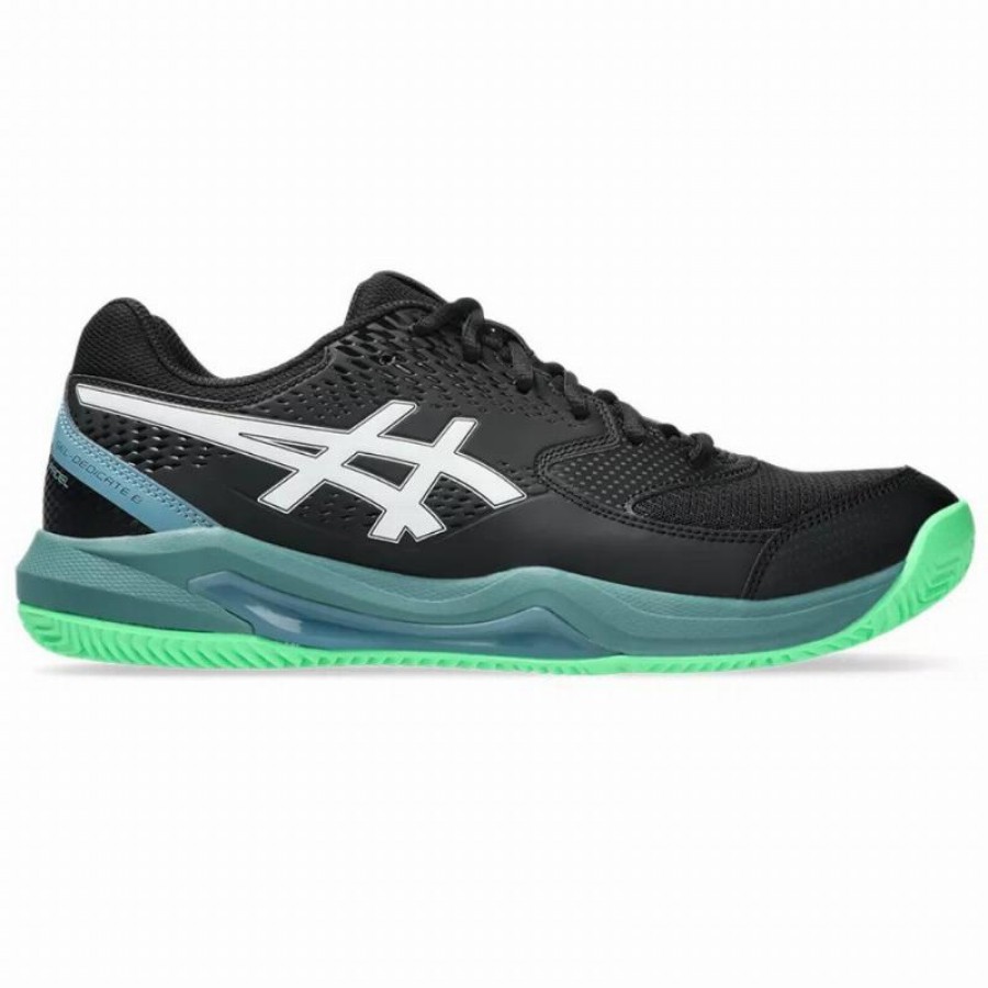Scarpe Asics Gel Dedicate 8 Padel Black Green