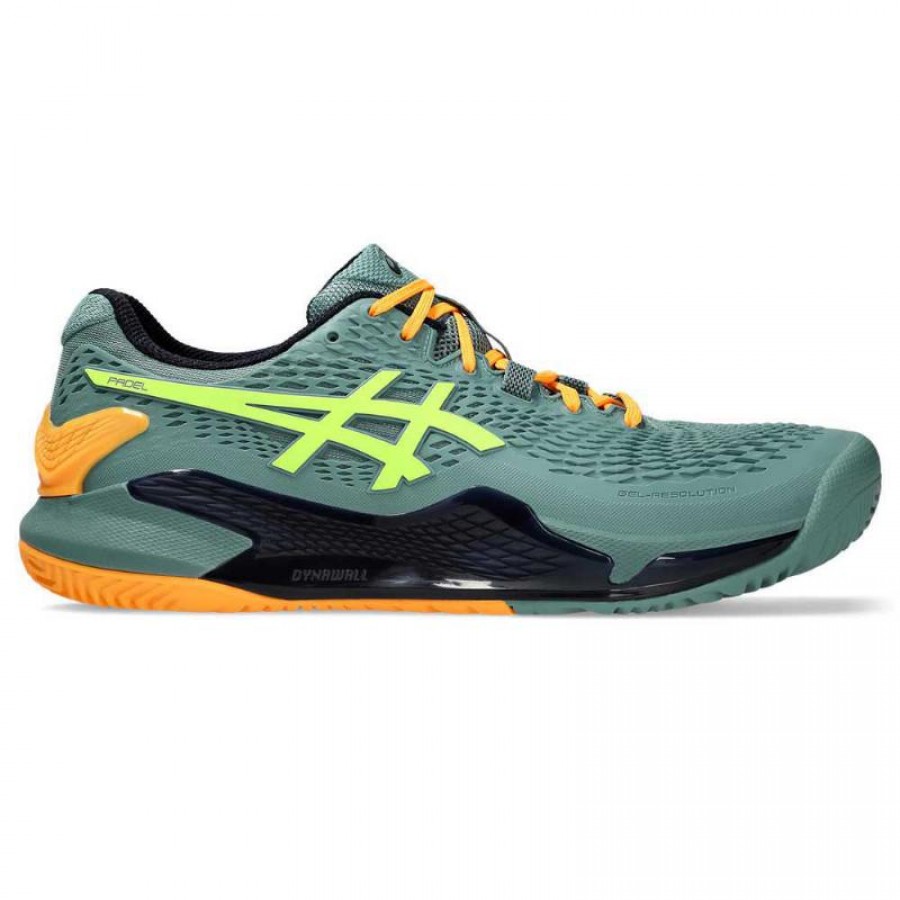 Scarpe da ginnastica Asics Gel Resolution 9 Padel Celadon gialle  Offerta + Economico