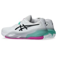 Scarpe da ginnastica Asics Gel Resolution X Clay White Aurora Green