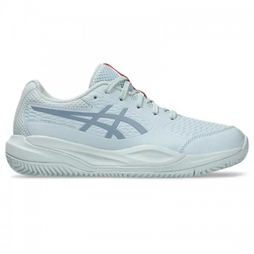 Scarpe Junior Asics Gel Resolution X Clay GS Sky Blue Grigia