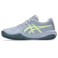 Asics Gel Resolution X Clay GS Grigio Pistacchio Blue Junior Sneakers