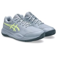 Asics Gel Resolution X Clay GS Grigio Pistacchio Blue Junior Sneakers