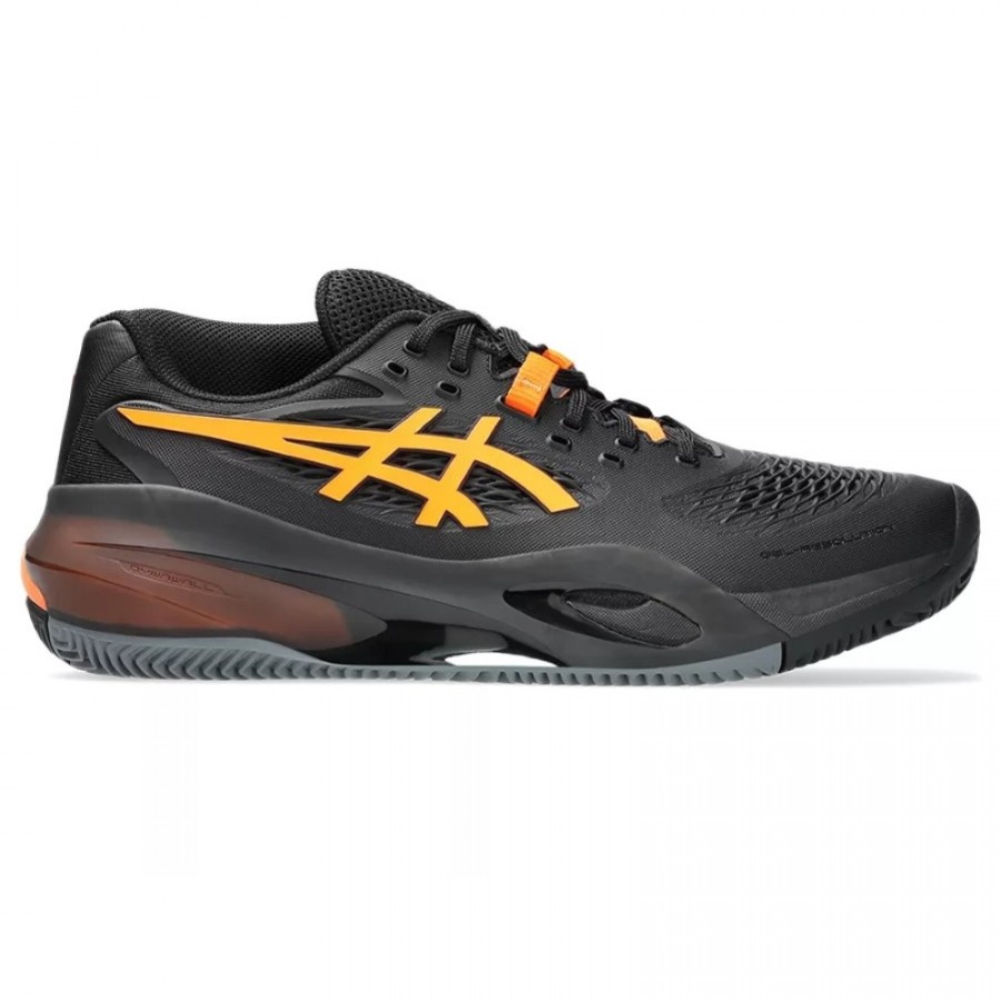 Scarpe da ginnastica Asics Gel Resolution X Clay Nero Arancione  Offerta + Economico
