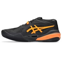 Scarpe da ginnastica Asics Gel Resolution X Clay Nero Arancione  Offerta + Economico