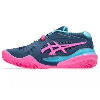 Scarpe da ginnastica Asics Gel Resolution X Padel Blu Mako Rosa  Offerta + Economico