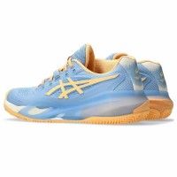 Sneakers Asics Gel Resolution X Padel Blue Stone Orange Donna