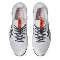 Sneakers Asics Solution Speed FF 3 Clay Bianco Grigio Arancio  Offerta + Economico