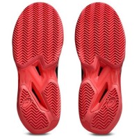 Asics Solution Speed FF 4 Clay Black Red Sneakers femminili