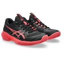 Asics Solution Speed FF 4 Clay Black Red Sneakers femminili