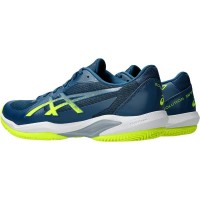 Scarpe da ginnastica Asics Solution Swift FF 2 Blu Mako Giallo - TERRA BATTUTA  Offerta + Economico