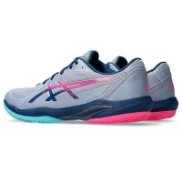 Scarpe da ginnastica Asics Solution Swift FF 2 Padel Grigio Blu Mako