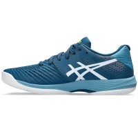 Asics Solution Swift FF Teal Bianco Scarpe da ginnastica