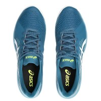 Asics Solution Swift FF Teal Bianco Scarpe da ginnastica