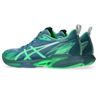 Scarpe da ginnastica Asics Sonicsmash FF Blu-Verde
