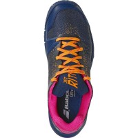 Babolat Jet Ritma Blu Navy Fucsia Sneakers Donna  Offerta + Economico