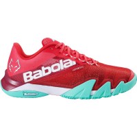 Babolat Juan Lebron Jet Premura 2 Rosso Verde Scarpe da ginnastica  Offerta + Economico